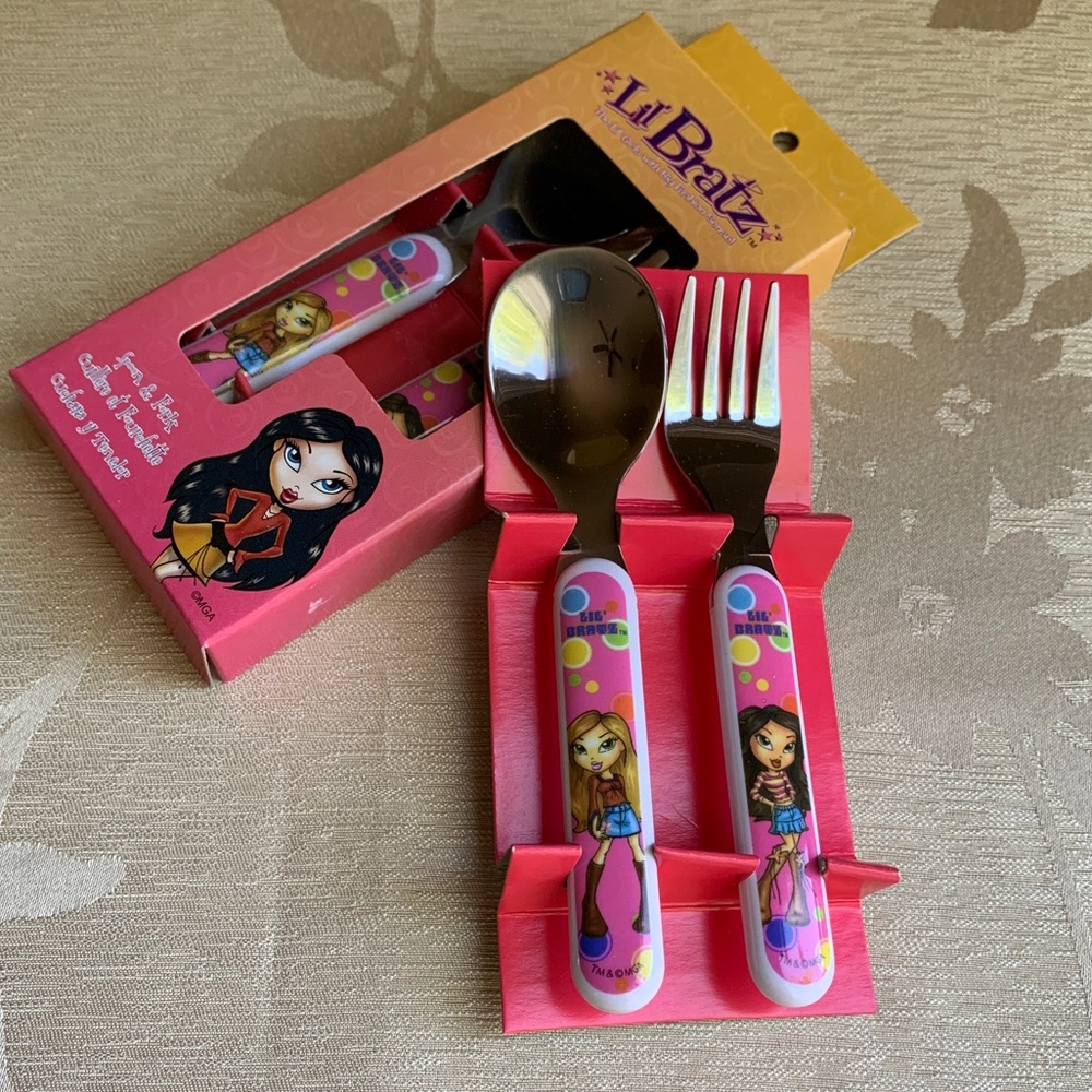 Bratz Children's Eating Utensils - (2pc Set)